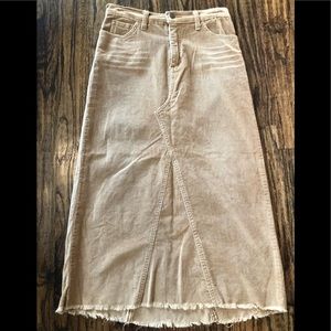 Corduroy Skirt Sz. M